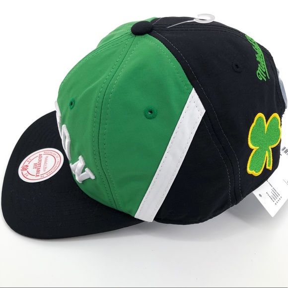 BOSTON CELTICS Mitchell & Ness Snapback Hat - Picture 6 of 8